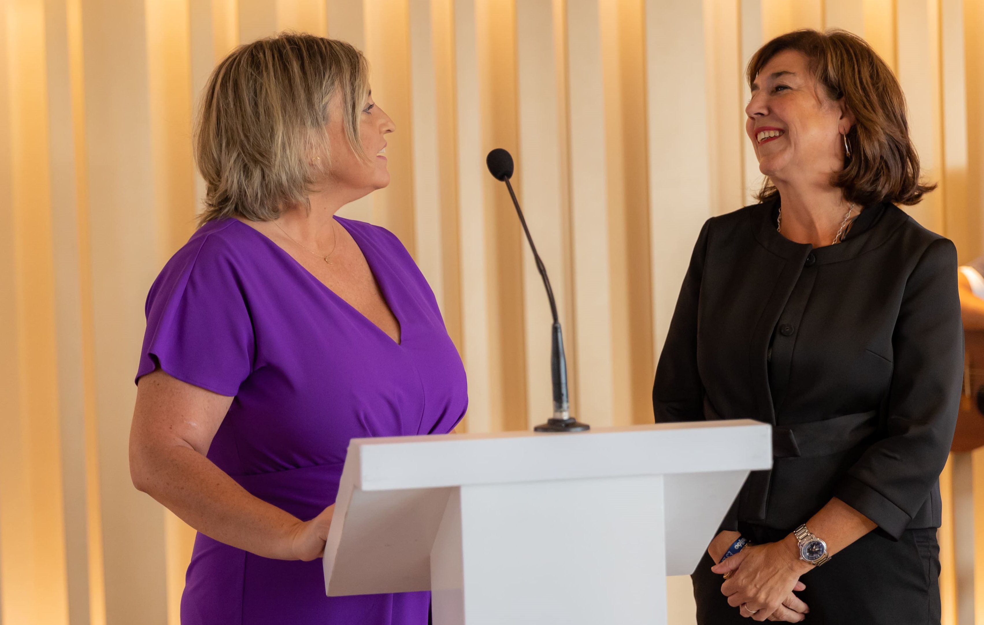 Carolina Castro Mariña (UCGAL) e Susana Rodríguez Carballo (D.X. de Desenvolvementos Pesqueiro)